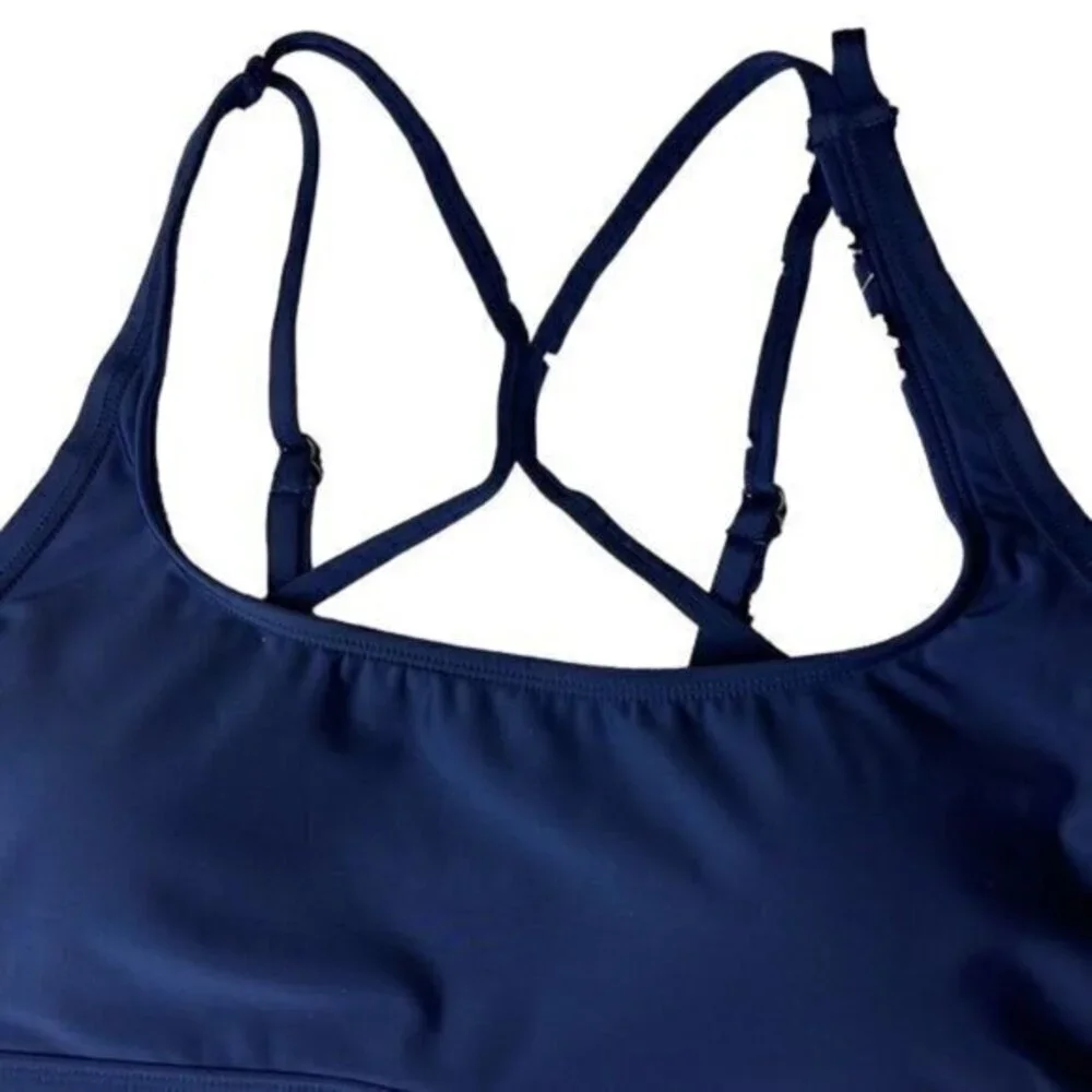 All in motion Women's‎ Strappy Bikini Top Navy Size L